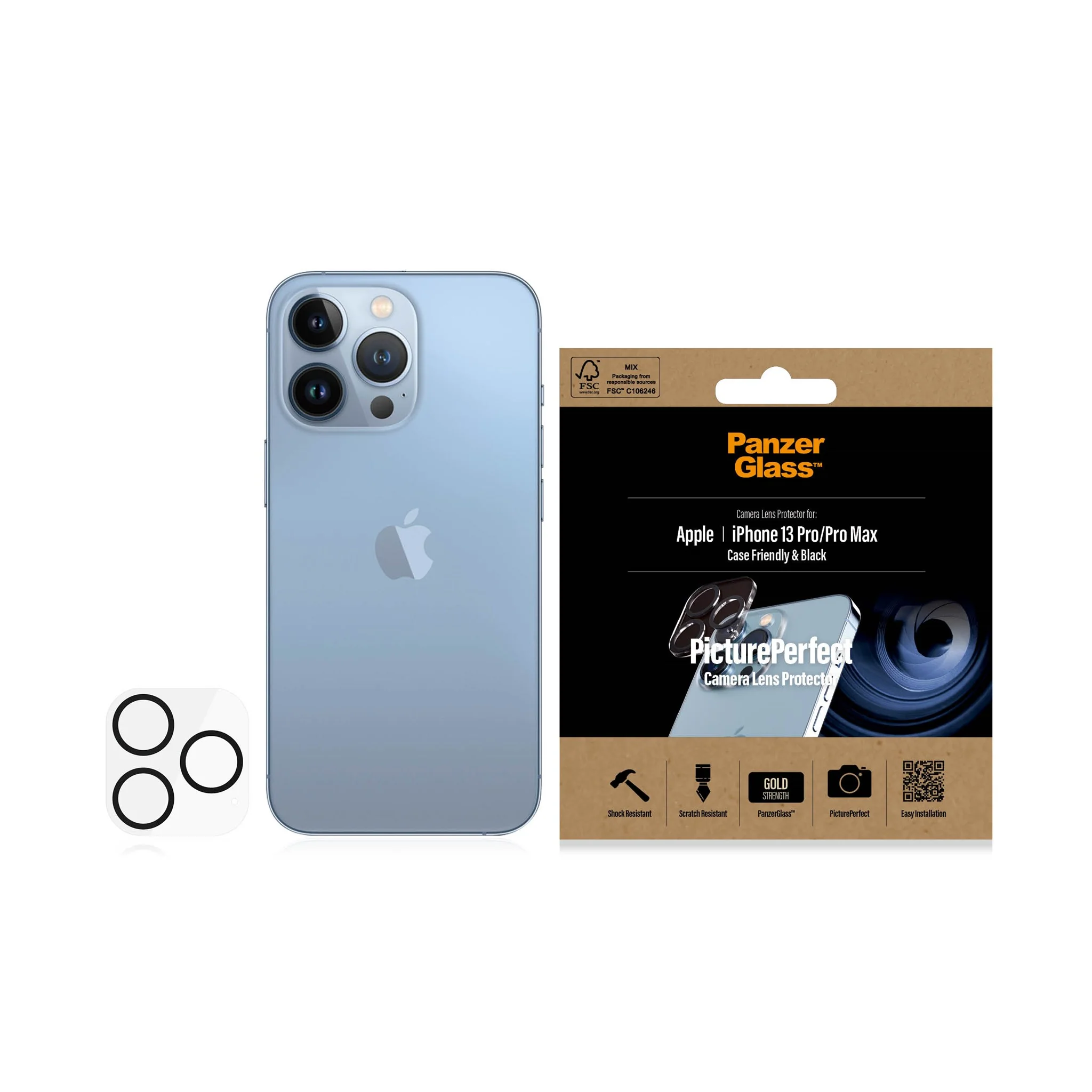 PanzerGlass® PicturePerfect Camera Lens Protector iPhone 13 Pro | 13 Pro Max - Image 3