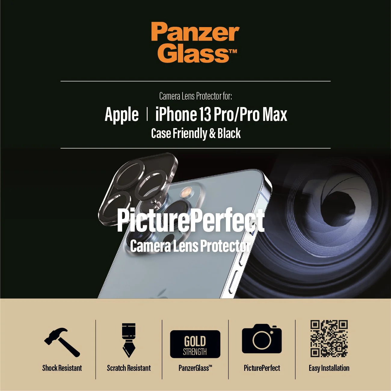 PanzerGlass® PicturePerfect Camera Lens Protector iPhone 13 Pro | 13 Pro Max - Image 9