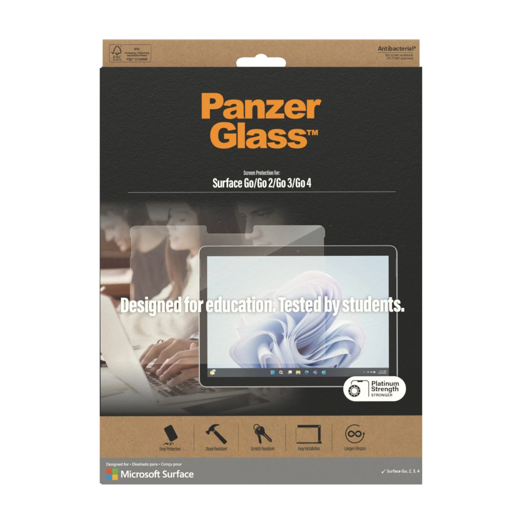 PanzerGlass® Screen Protector Microsoft Surface Go 4 | Go 3 | Go 2 | Go - Image 3