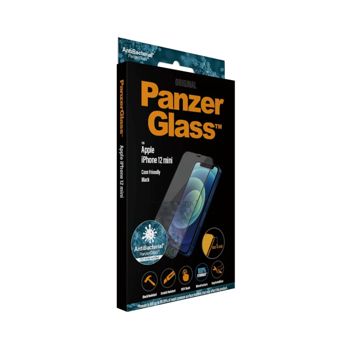 PanzerGlass® Screen Protector iPhone 12 Mini | Edge-to-Edge - Image 4