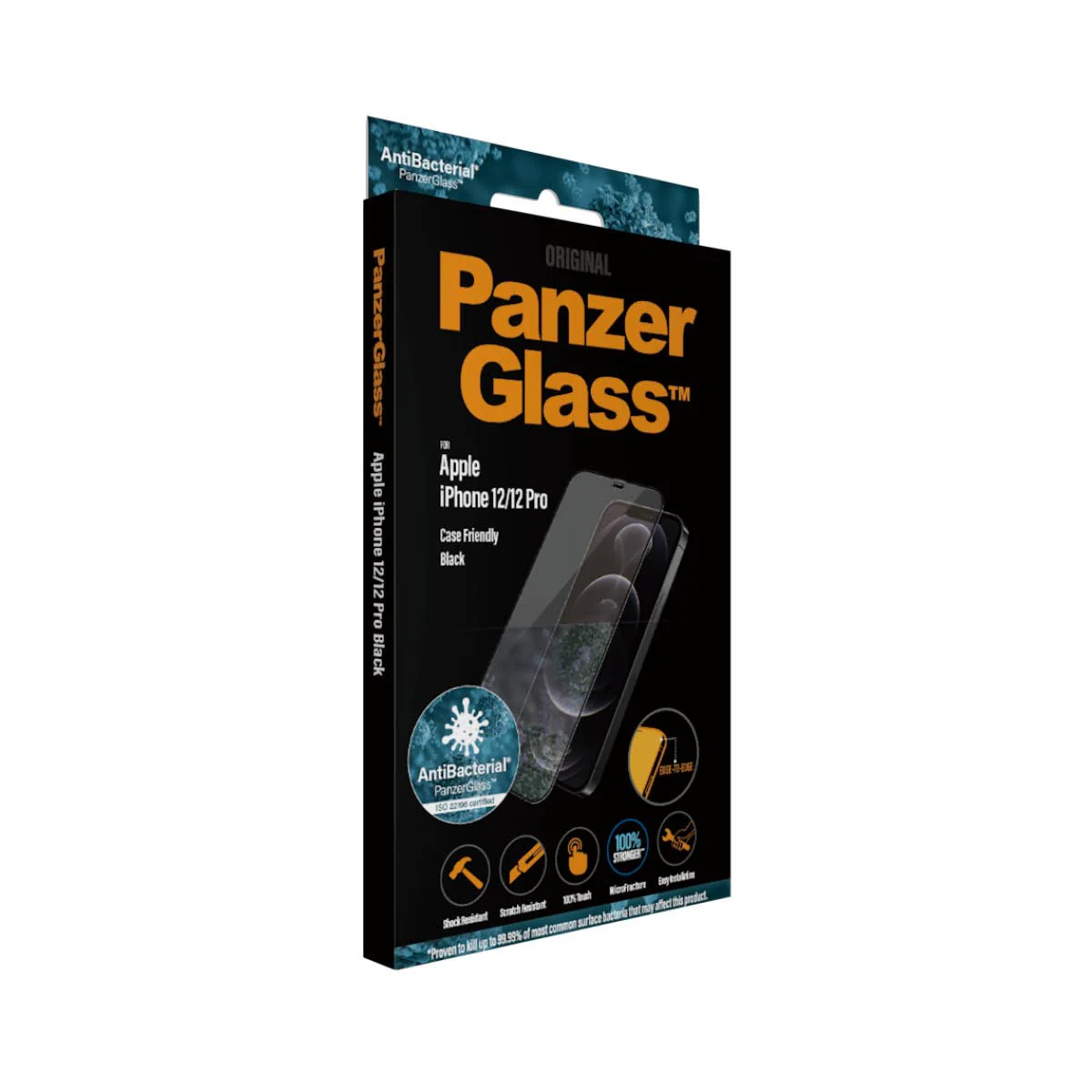 PanzerGlass® Screen Protector iPhone 12 | 12 Pro | Edge-to-Edge - Image 4