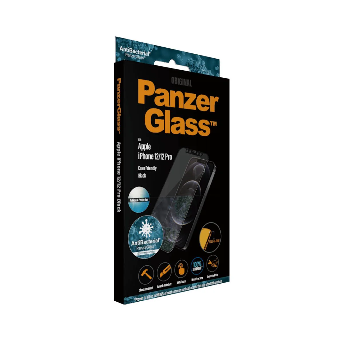 PanzerGlass® Anti-glare Screen Protector iPhone 12 | 12 Pro | Edge-to-Edge - Image 4