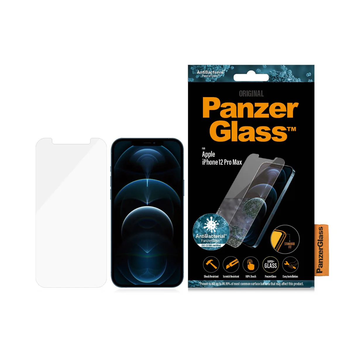 PanzerGlass® Screen Protector iPhone 12 Pro Max | Standard Fit - Image 3