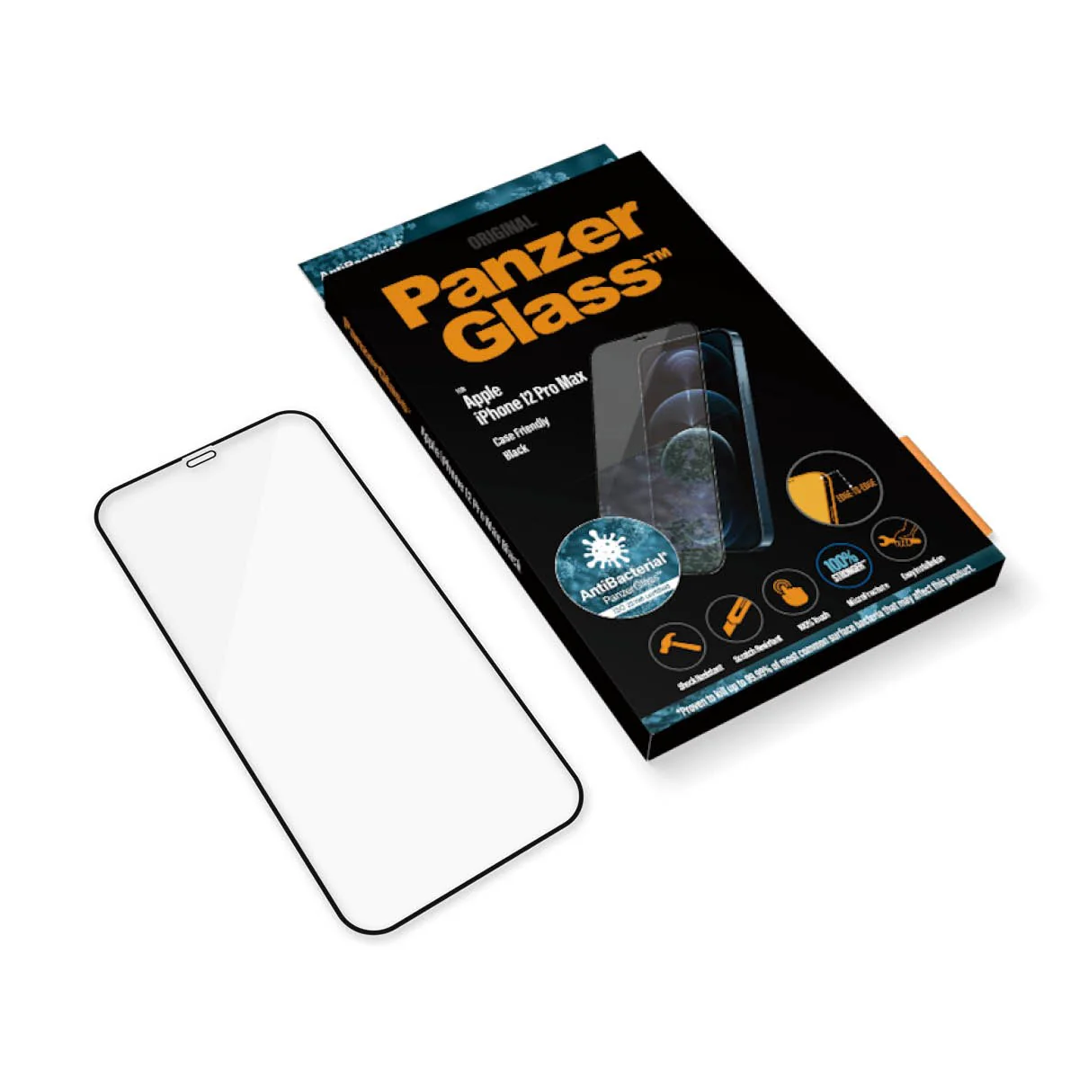 PanzerGlass® Screen Protector iPhone 12 Pro Max | Edge-to-Edge - Image 5