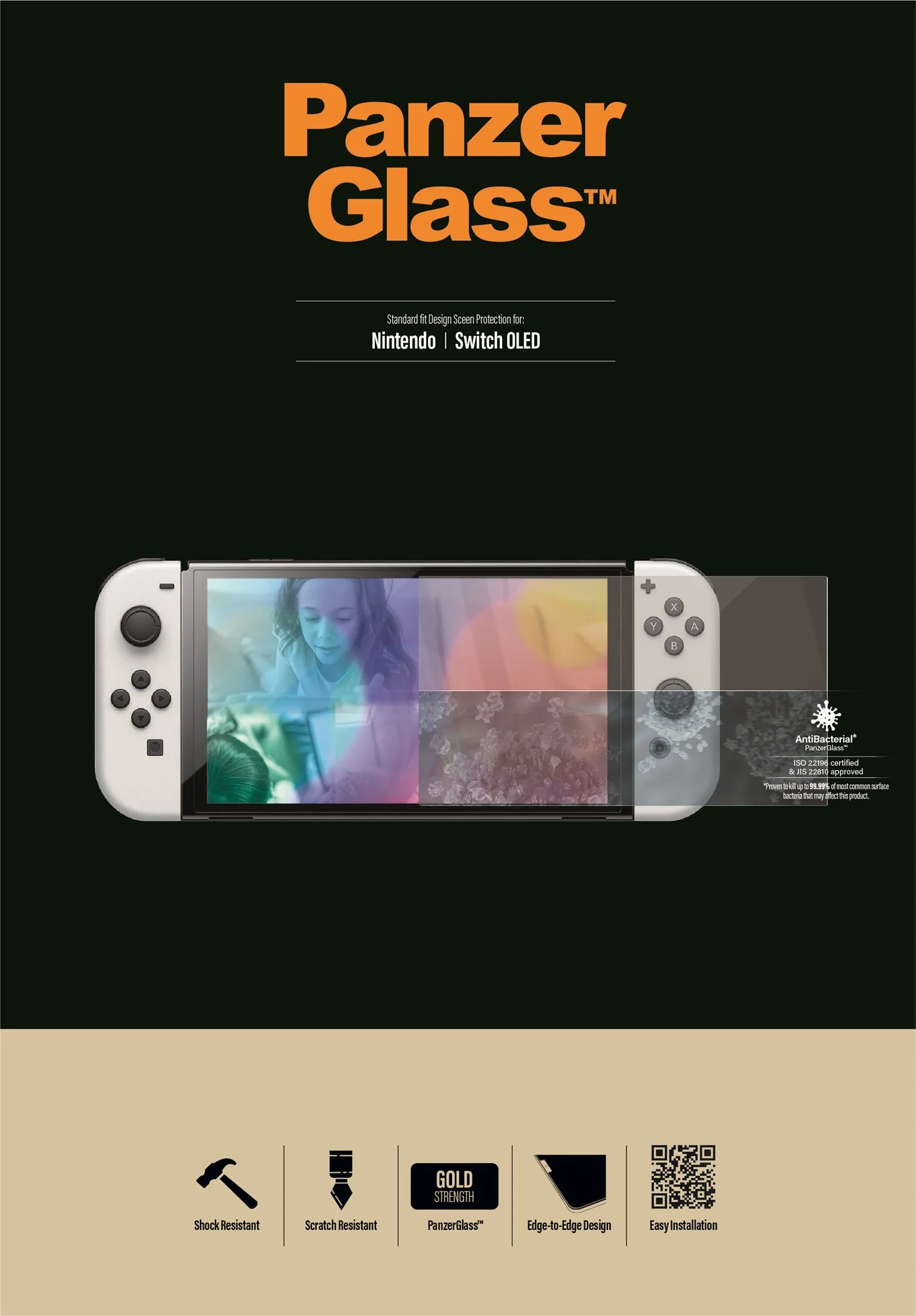 PanzerGlass® Screen Protector Nintendo Switch OLED - Image 9