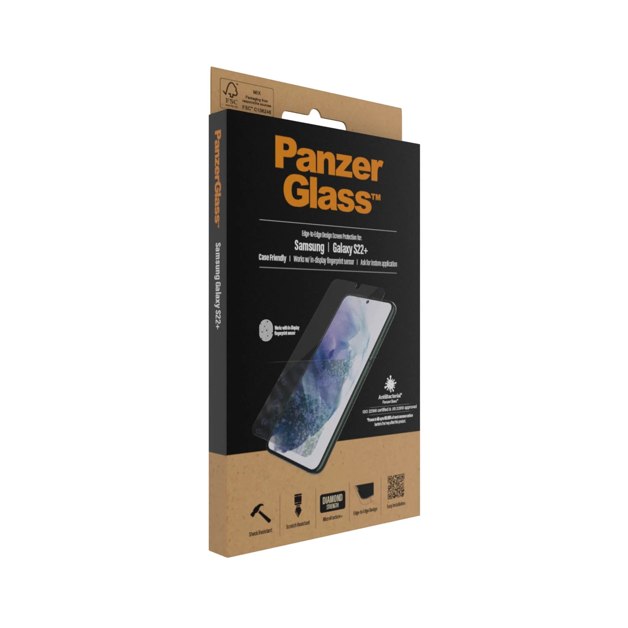 PanzerGlass® UltraForce1 Samsung Galaxy S22+ 5G | Screen Protector - Image 4
