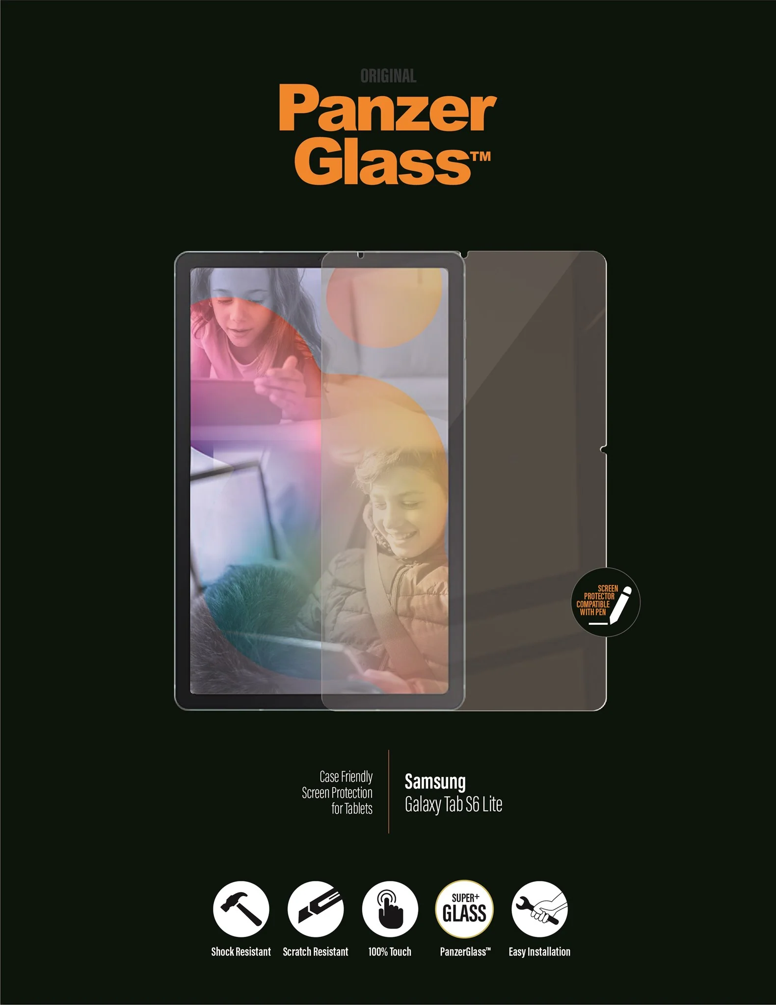 PanzerGlass® Screen Protector Samsung Galaxy Tab S6 Lite | S6 Lite - Image 8