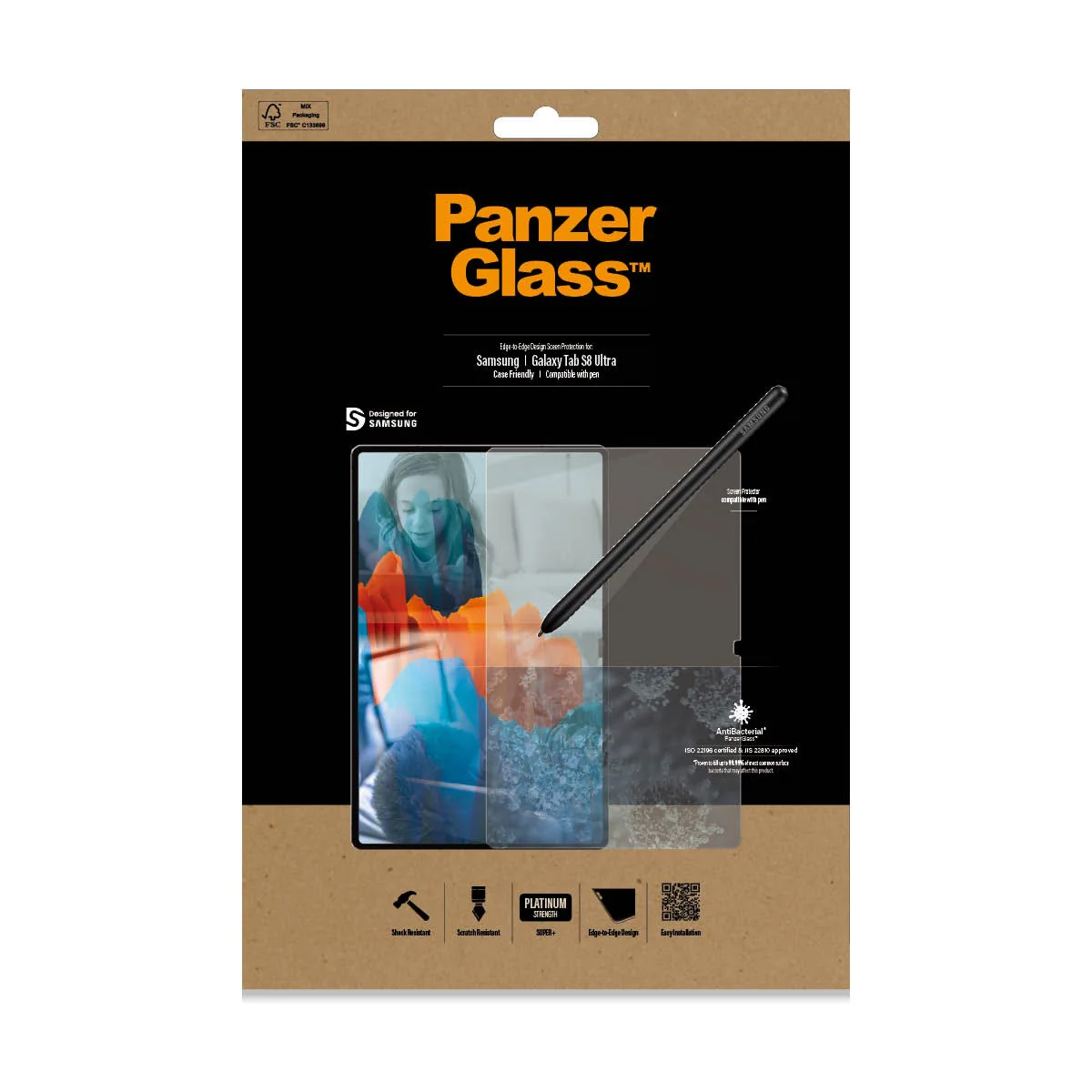 PanzerGlass® Screen Protector Samsung Galaxy Tab S8 Ultra | S9 Ultra | Ultra-Wide Fit - Image 10