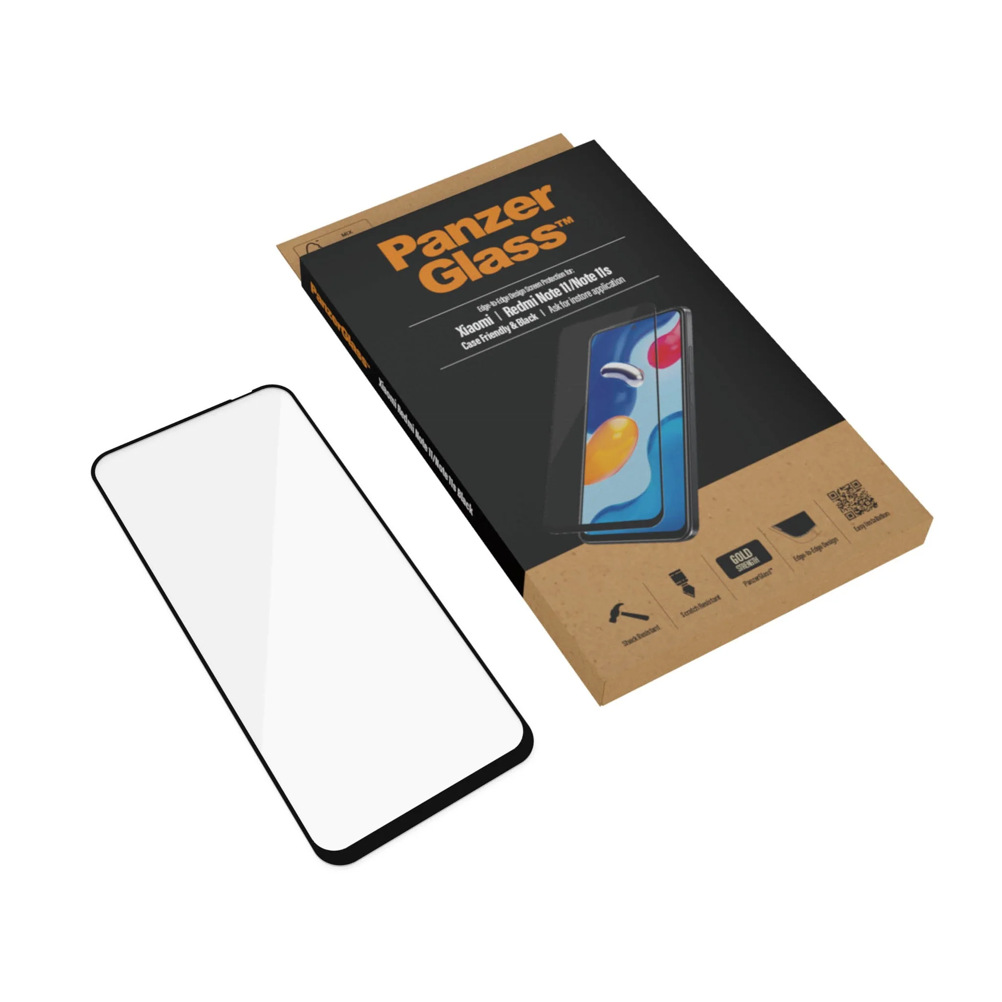 PanzerGlass® Screen Protector Xiaomi Redmi Note 12S | 11 | 11S - Image 5