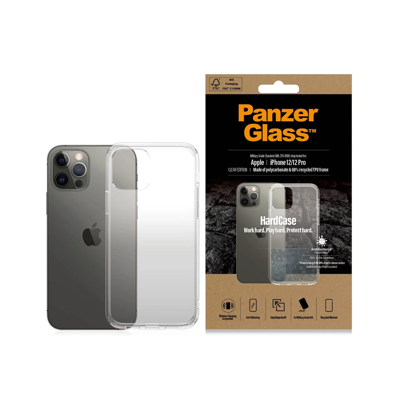 PanzerGlass® HardCase iPhone 12 | 12 Pro - Image 3
