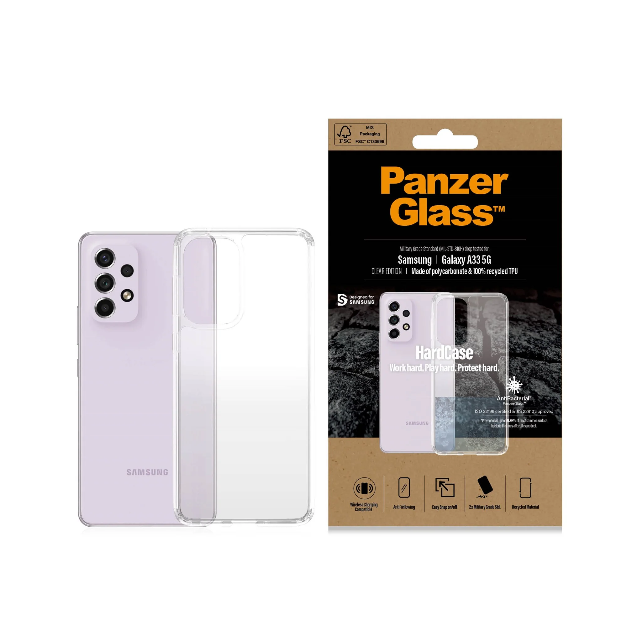 PanzerGlass® HardCase Samsung Galaxy A33 5G - Image 3
