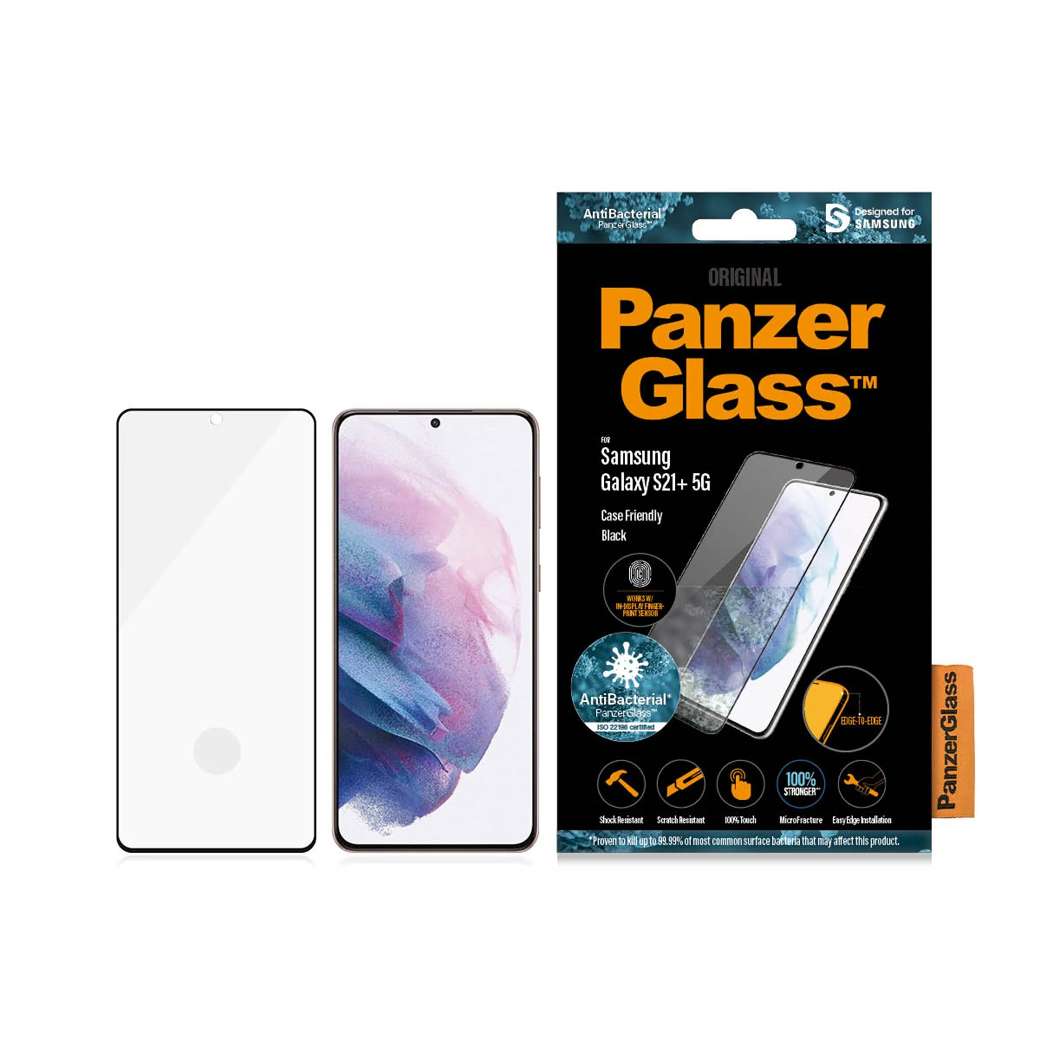 PanzerGlass® Screen Protector Samsung Galaxy S21+ 5G - Image 3