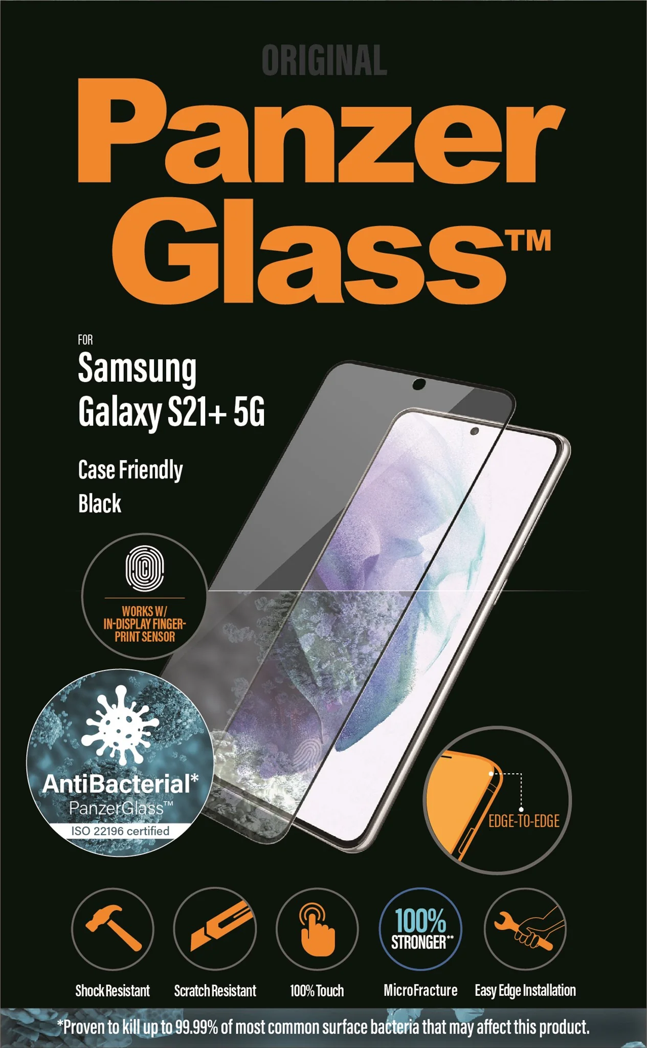 PanzerGlass® Screen Protector Samsung Galaxy S21+ 5G - Image 8