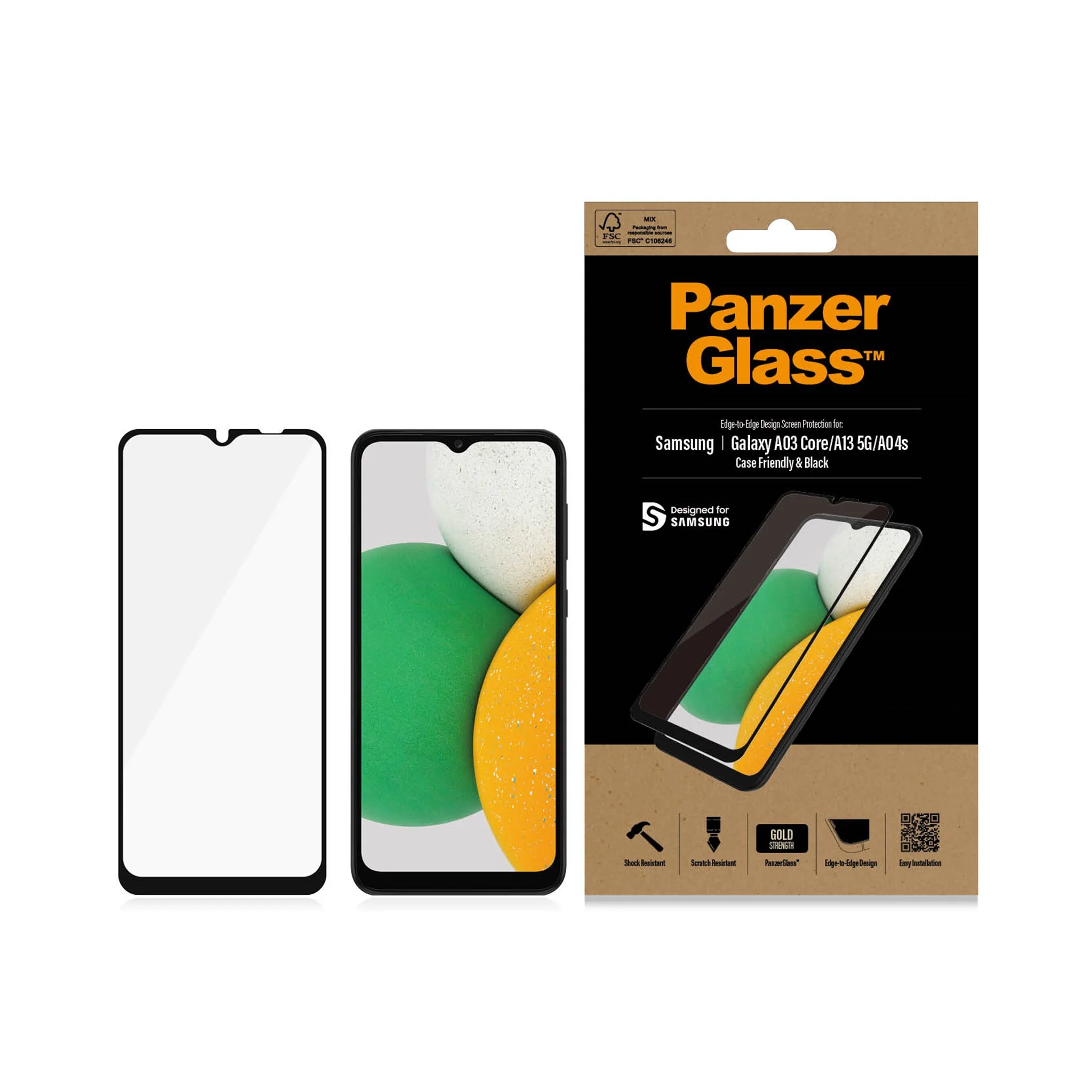 PanzerGlass® Screen Protector Samsung Galaxy A03 core | A13 5G | A04s - Image 6