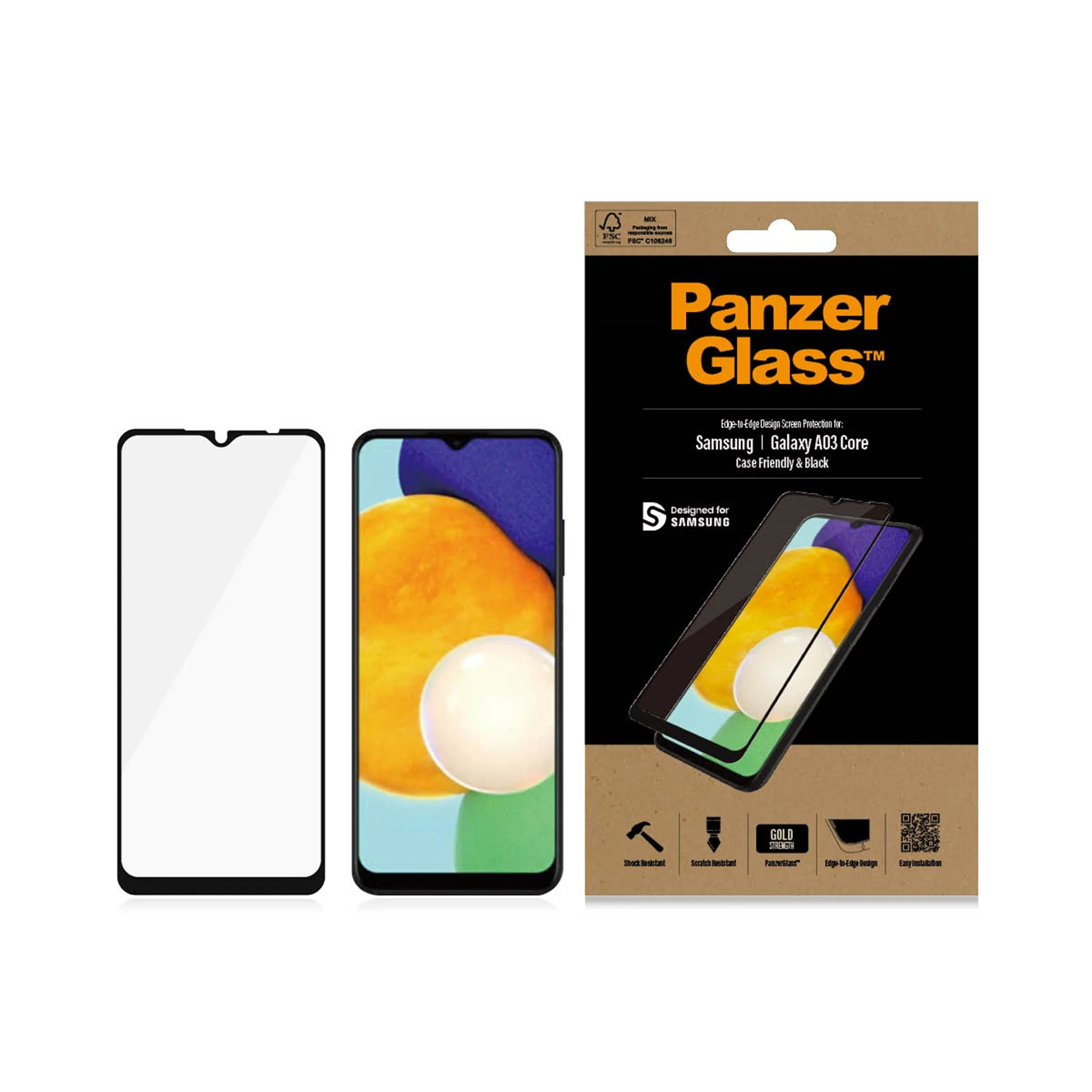PanzerGlass® Screen Protector Samsung Galaxy A03 core | A13 5G | A04s - Image 7