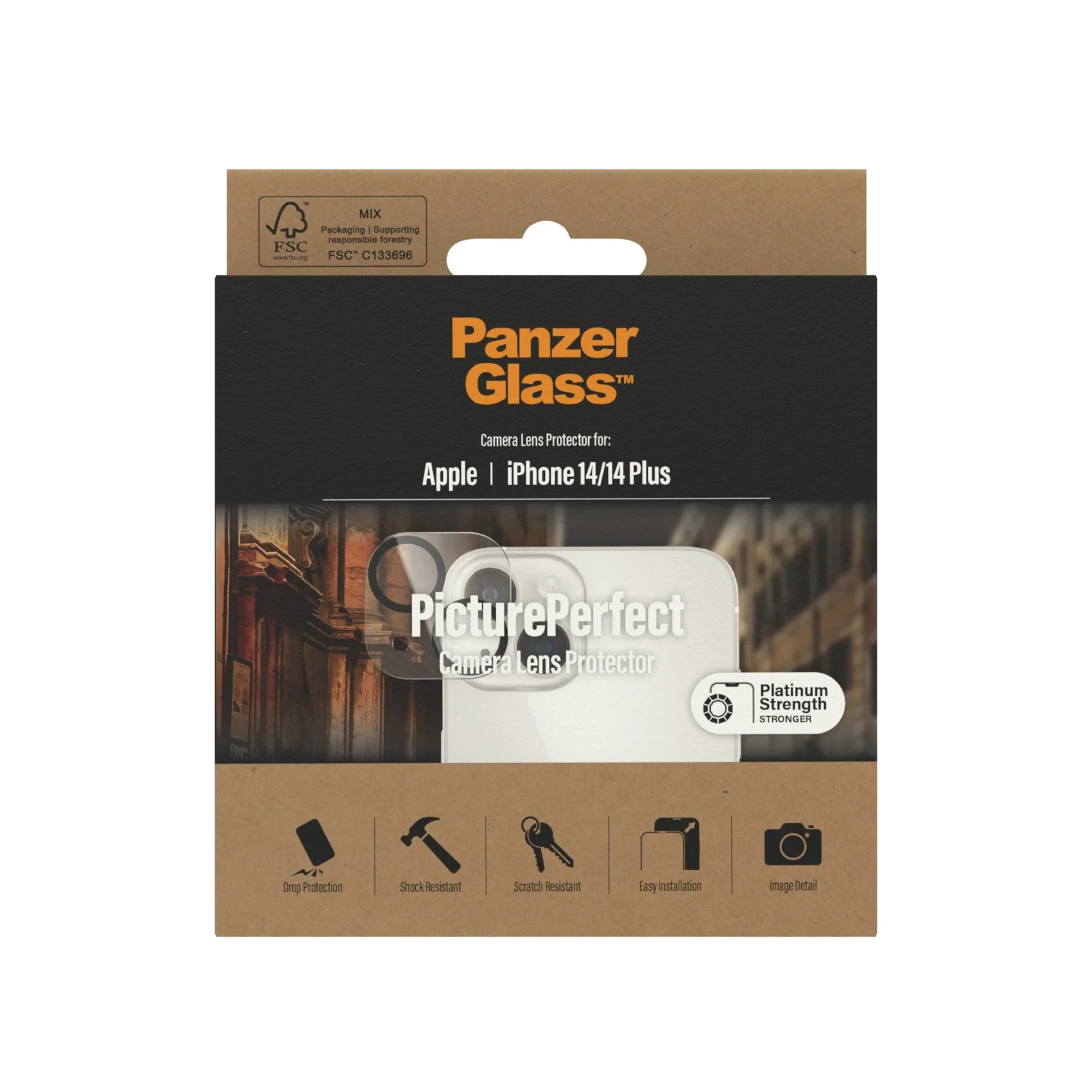 PanzerGlass® PicturePerfect Camera Lens Protector iPhone 14 | 14 Plus - Image 3