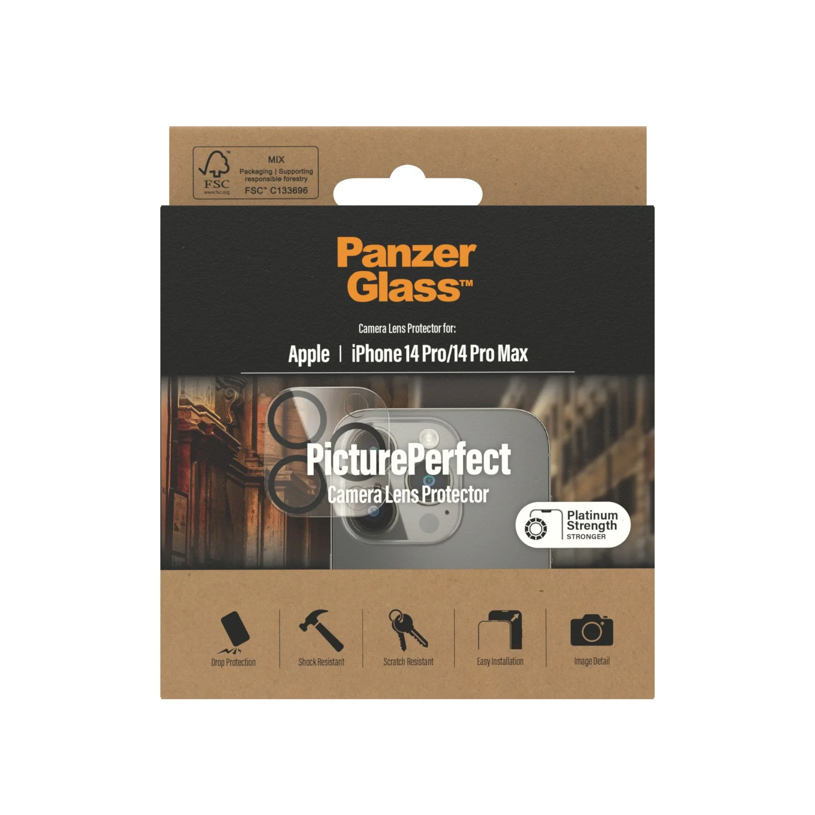 PanzerGlass® PicturePerfect Camera Lens Protector iPhone 14 Pro | 14 Pro Max - Image 3