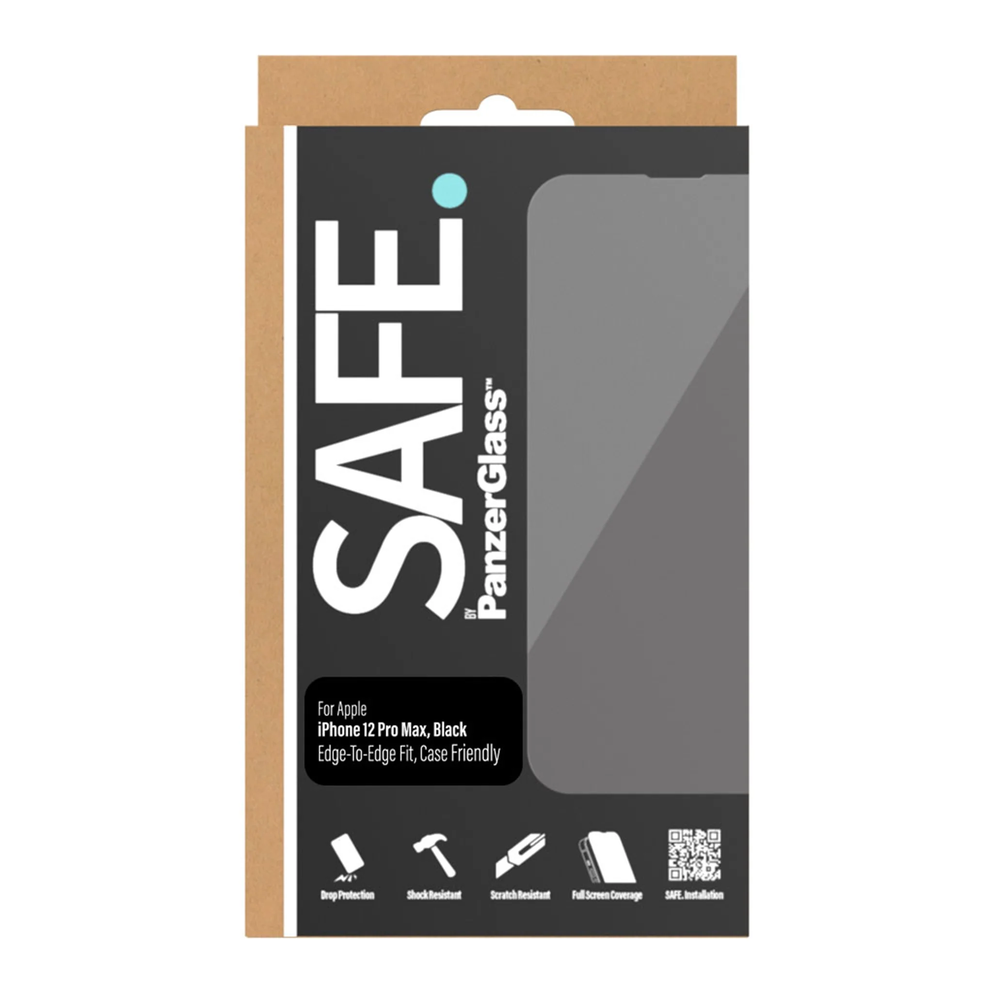 SAFE. by PanzerGlass® Screen Protector iPhone 12 Pro Max | Edge-to-Edge - Image 4